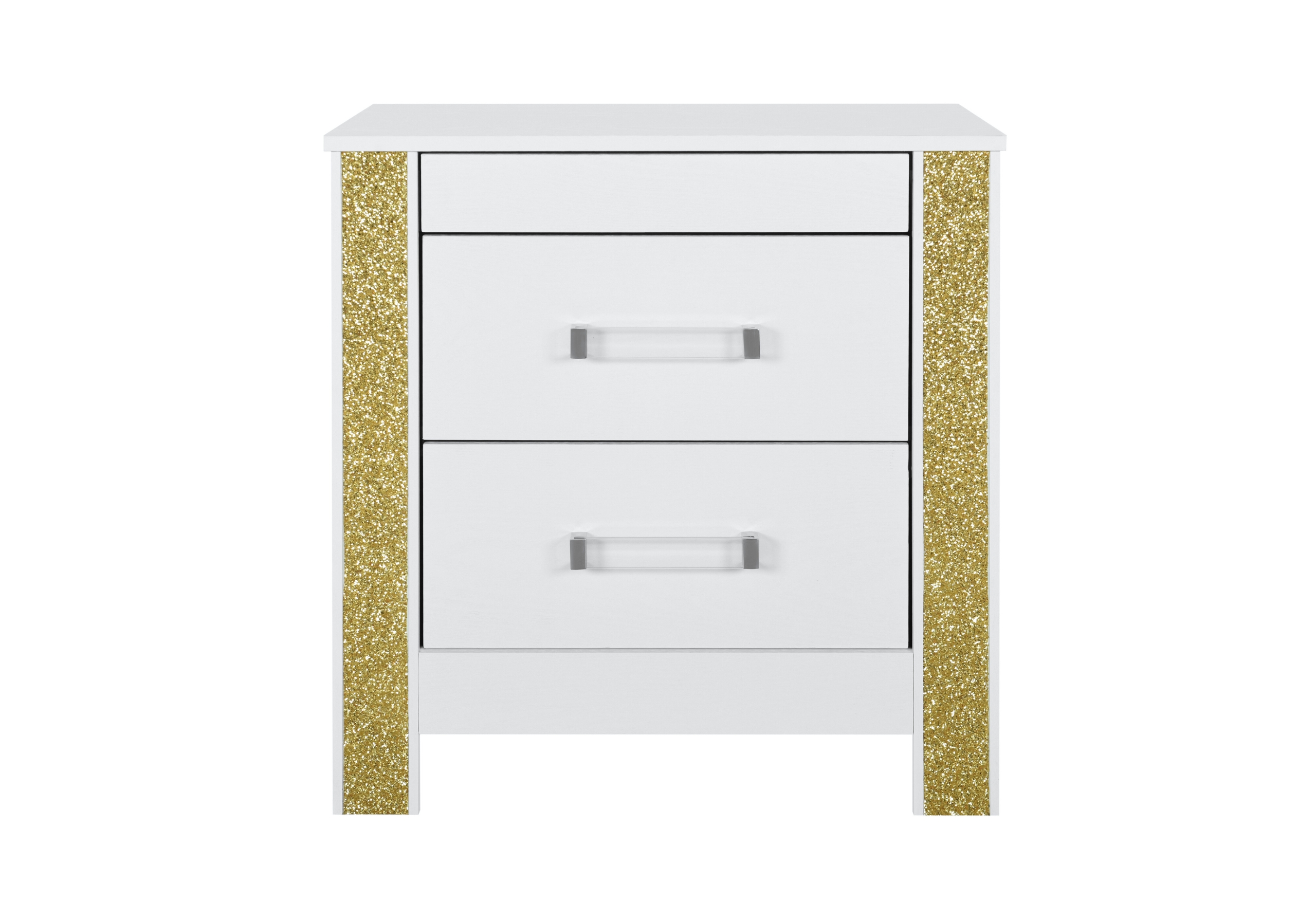 LOGAN SILVER NIGHTSTAND